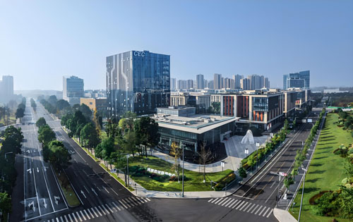 鲜严临空科技园‌外立面